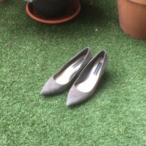 Steve. Madden gray shoes